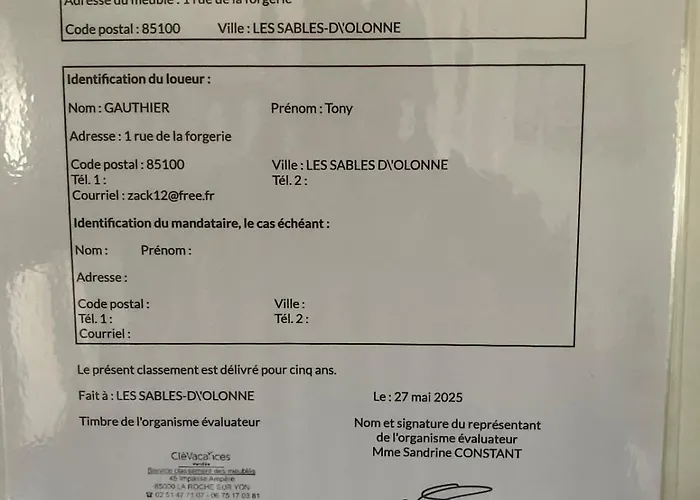 Hébergement de vacances Le Refuge Sablais